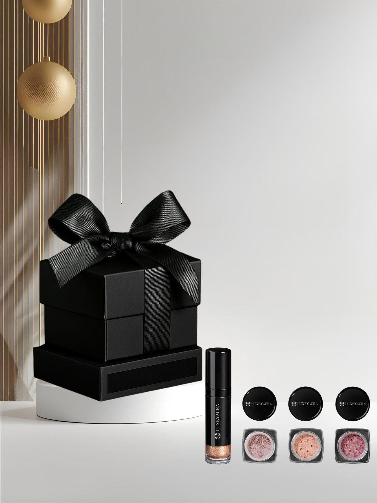 2025 HOLIDAY - EYE SHIMMER SET -CANDLELIT DRAMA (with gift tag)